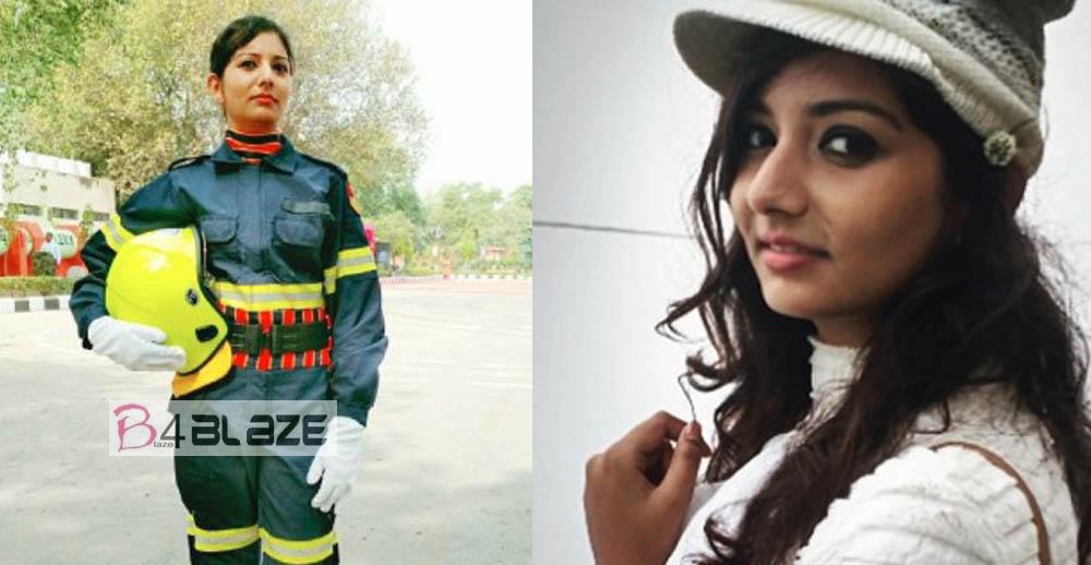 She is the First Female Firefighter In The Indian Airport!