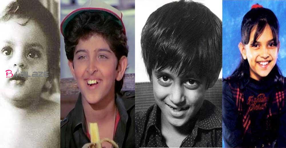 childhood pics of Bollywood actors