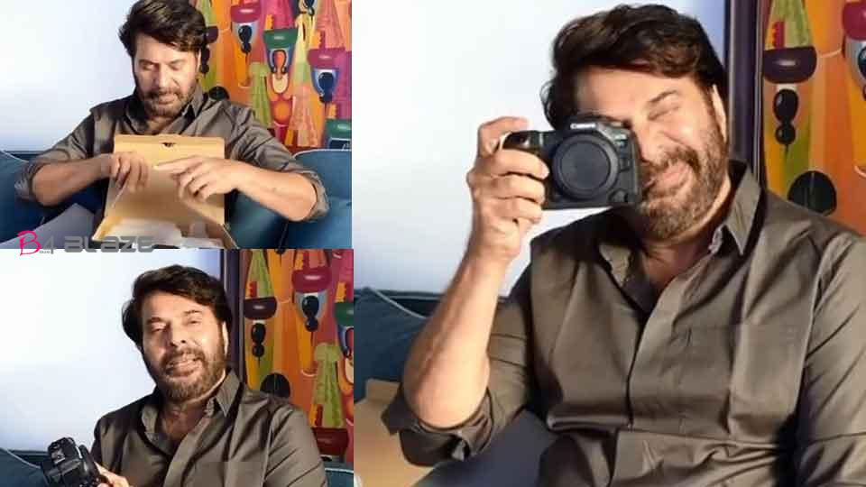 Mammootty brought new Canon cam