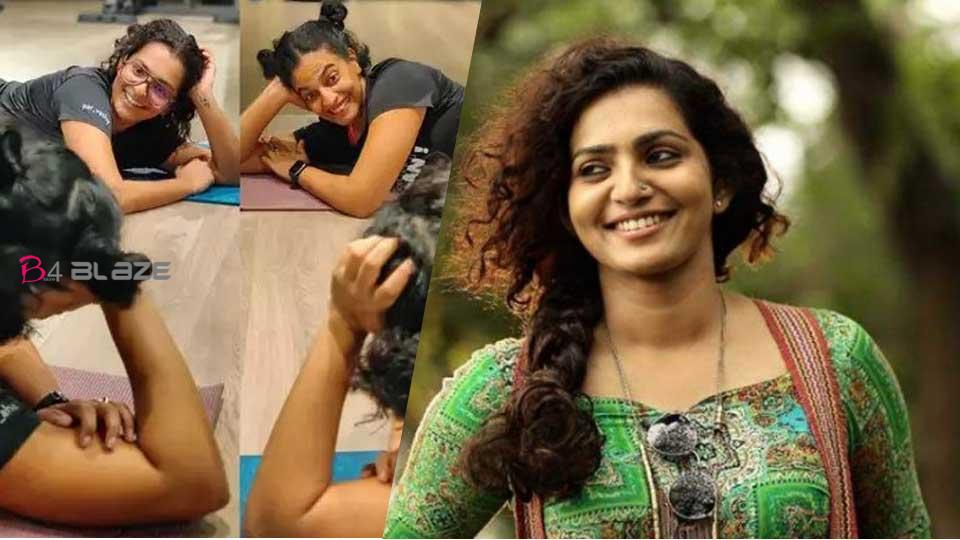 Parvathy is happy to meet 'Cute Cousin from Australia'