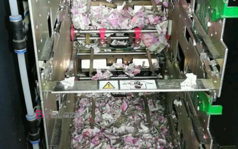 Rodents chew cash worth INR 1.2 million in an ATM in India