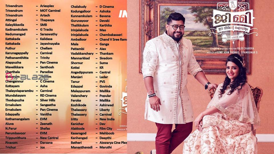 Jimmy Ee Veedinte Aishwaryam Kerala Theatre List