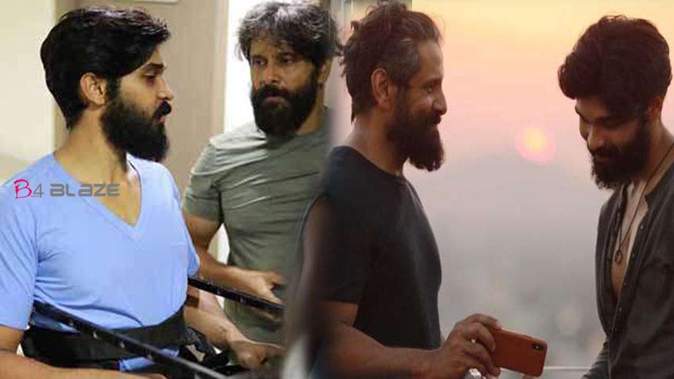 In my movie, My father act as a Clap Boy and the Location Manager, Dhruv Vikram open about Vikram