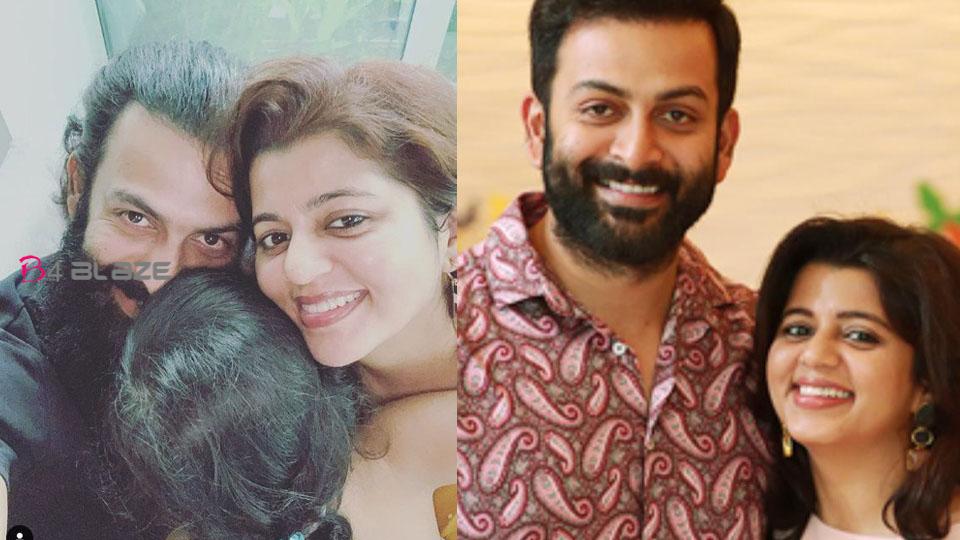 Prithviraj with Supriya and Alli after Quarantine; A beautiful moment shared with the fans