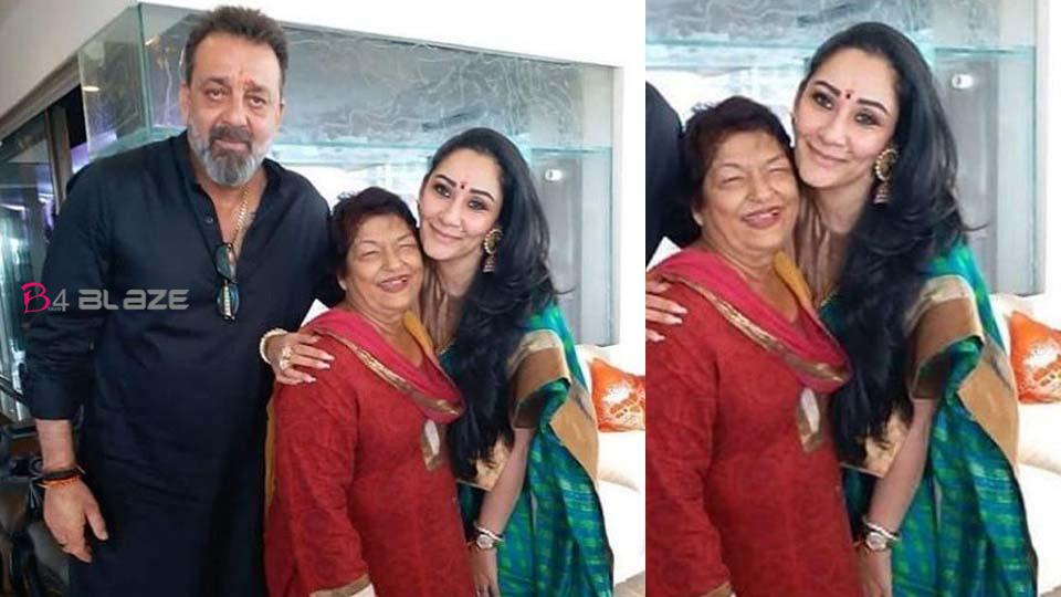 Sanjay Dutt got emotional after remembering Saroj Khan, expressed sadness by sharing photo of choreographer with wife Manyata