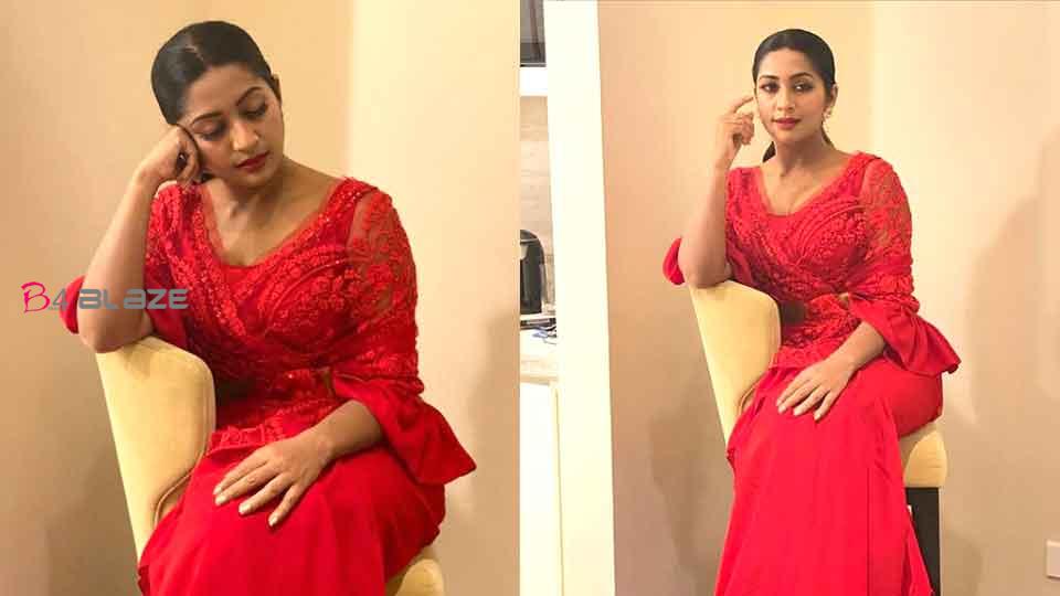 Navya Nair in a modern dreaa; Images are viral