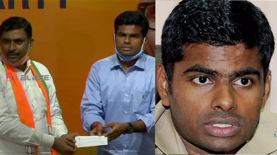 The young IPS officer resigned and joined the BJP in Tamil Nadu