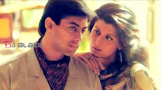 Salman khan with Sangeeta Bijlani
