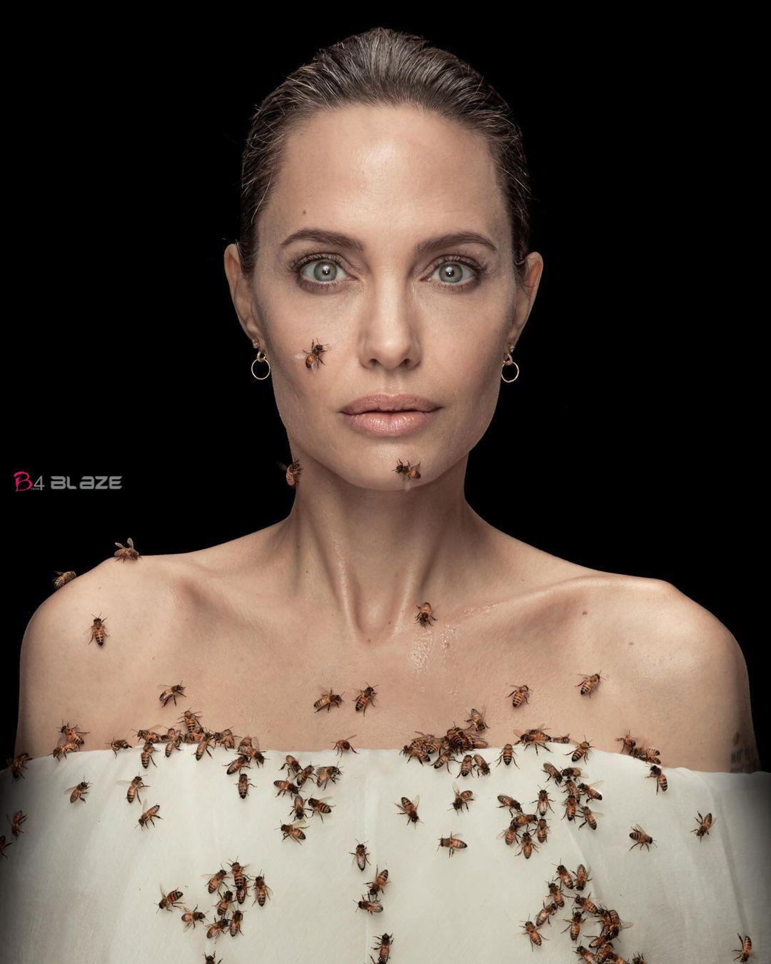 Angelina Jolie's most dangerous photoshoot