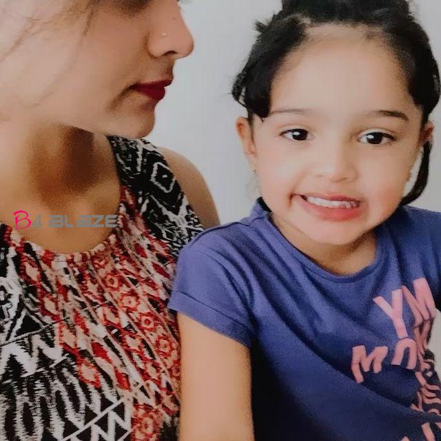 Shilpa Bala with daughter Yamika