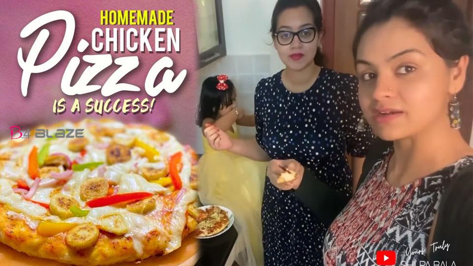 Shilpa-Bala's-new-homemade-pizza-making-video