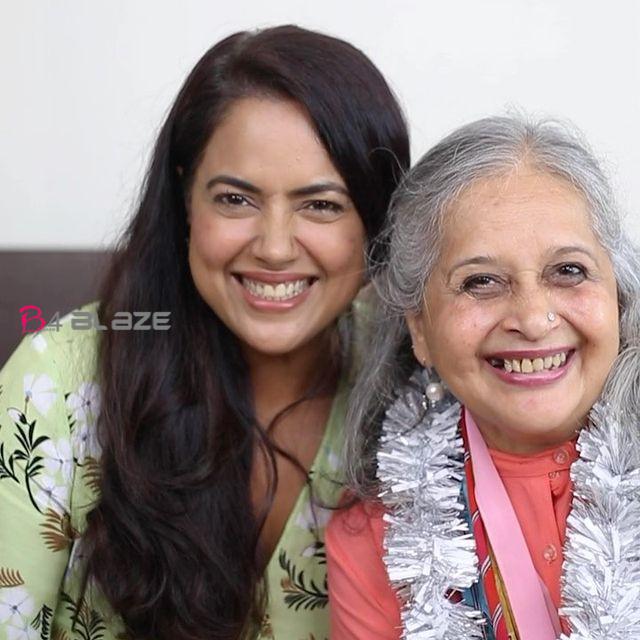 Sameera Reddy with her mother in law