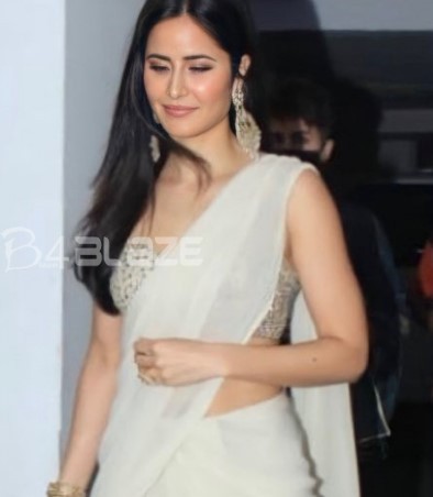 Katrina in white saree