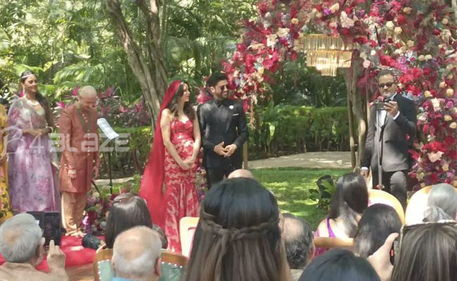 Farhan Akftar and Shibani Dandekar wedding