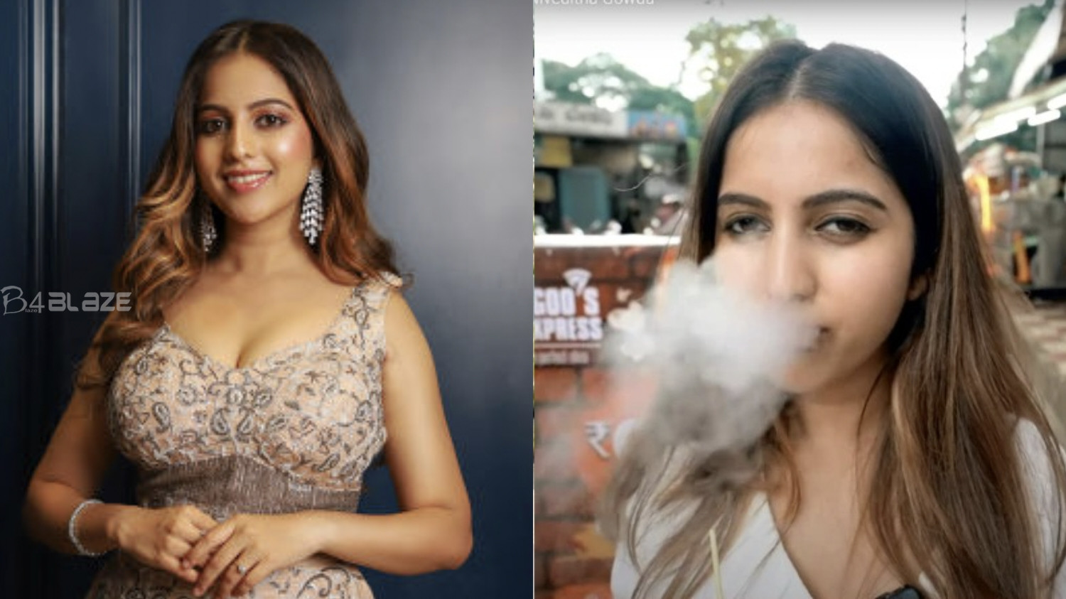 Nivedita Gowda did not 'smoke', there is a different reason for the smoke -  Film News Portal