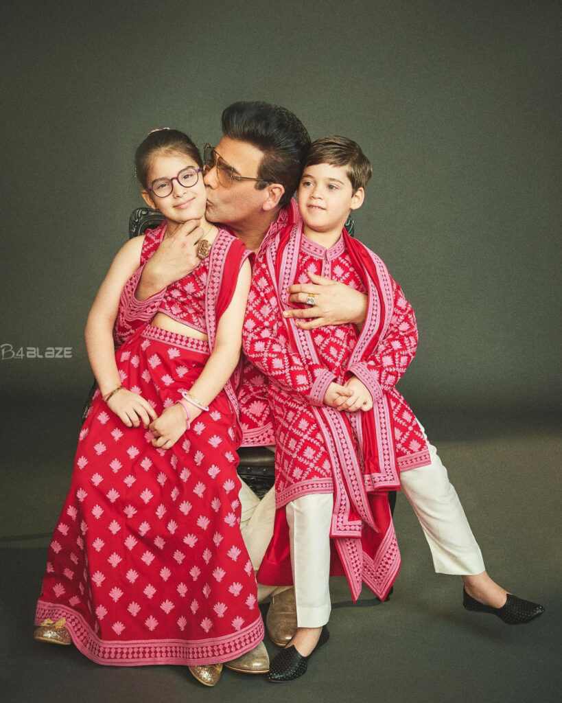 Karan Johar with kids 1