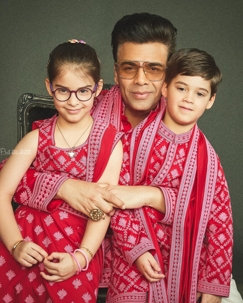 Karan Johar with kids